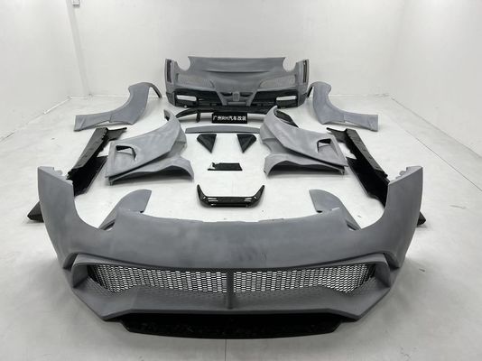 फेरारी F12 कार्बन फाइबर बॉडी किट F12 नोविटेक एन-लार्गो स्टाइल फ्रंट और रियर बंपर व्हील आर्क F12 फ्रंट लिप डिफ्यूज़र स्पोइलर