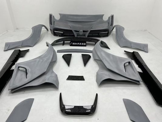 फेरारी F12 कार्बन फाइबर बॉडी किट F12 नोविटेक एन-लार्गो स्टाइल फ्रंट और रियर बंपर व्हील आर्क F12 फ्रंट लिप डिफ्यूज़र स्पोइलर