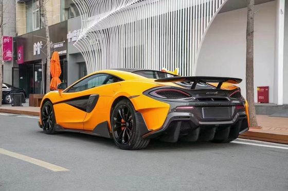 मैकलरेन 540c 570s 570gt कार्बन फाइबर बॉडी किट 540c 570s 570gt अपग्रेड 600LT स्टाइल फ्रंट और रियर बंपर स्पोइलर हुड