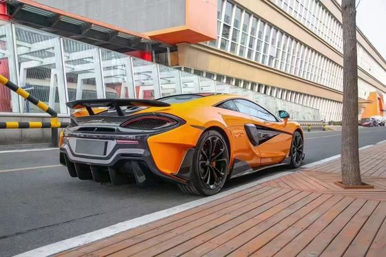 मैकलरेन 540c 570s 570gt कार्बन फाइबर बॉडी किट 540c 570s 570gt अपग्रेड 600LT स्टाइल फ्रंट और रियर बंपर स्पोइलर हुड