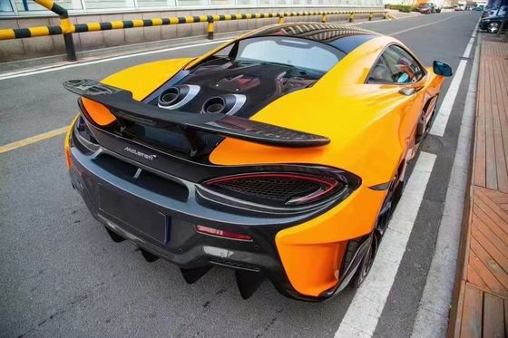 मैकलरेन 540c 570s 570gt कार्बन फाइबर बॉडी किट 540c 570s 570gt अपग्रेड 600LT स्टाइल फ्रंट और रियर बंपर स्पोइलर हुड
