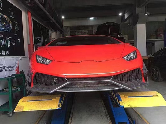 लैम्बोर्गिनी LP580 LP610 कार्बन फाइबर बॉडी किट LP580 LP610 अपग्रेडेड MSY स्टाइल फ्रंट लिप डिफ्यूज़र स्पोइलर साइड स्कर्ट के लिए