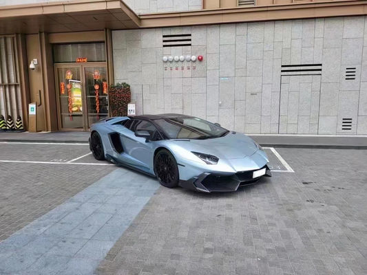 Lamborghini LP700 कार्बन फाइबर बॉडी किट के लिए LP700 अपग्रेड MSY शैली सूखी कार्बन फाइबर फ्रंट और रियर बम्पर स्पोइलर