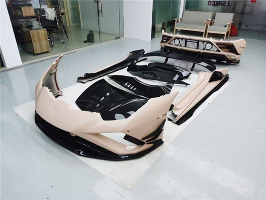 लैम्बोर्गिनी हुरैकान LP580 LP610 के लिए नया उत्पाद हुरैकान LP580 LP610 अपग्रेड ईवीओ फ्रंट और रियर बम्पर