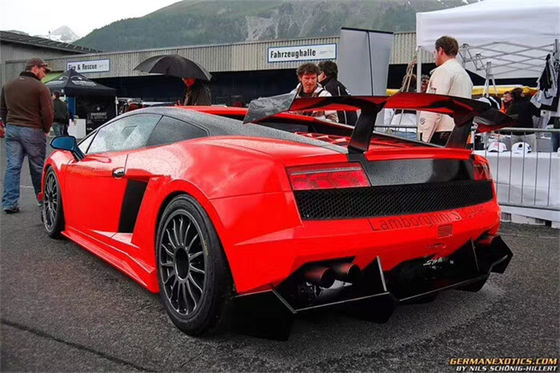 Lamborghini के लिए Gallardo LP550 560 570 कार्बन फाइबर स्पोइलर Gallardo LP550 560 570 अपग्रेड SUPER TROFEO शैली स्पोइलर