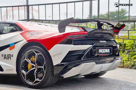 लैम्बोर्गिनी LP580 LP610 कार्बन फाइबर बॉडी किट LP580 LP610 अपग्रेडेड VORS स्टाइल कार्बन फाइबर स्पोइलर विंग के लिए