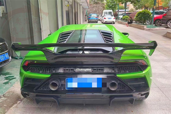 लैम्बोर्गिनी LP580 LP610 कार्बन फाइबर बॉडी किट LP580 LP610 अपग्रेडेड VORS स्टाइल कार्बन फाइबर स्पोइलर विंग के लिए