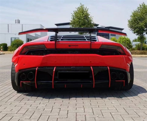 Lamborghini LP580 LP610 कार्बन फाइबर वाइडबॉडी किट LP580 LP610 उन्नत पीडी शैली फ्रंट और रियर बम्पर स्पोइलर वाइडबॉडी के लिए