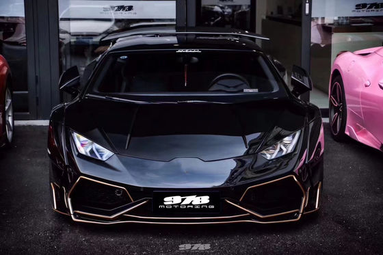 Lamborghini LP580 LP610 कार्बन फाइबर वाइडबॉडी किट LP580 LP610 उन्नत पीडी शैली फ्रंट और रियर बम्पर स्पोइलर वाइडबॉडी के लिए