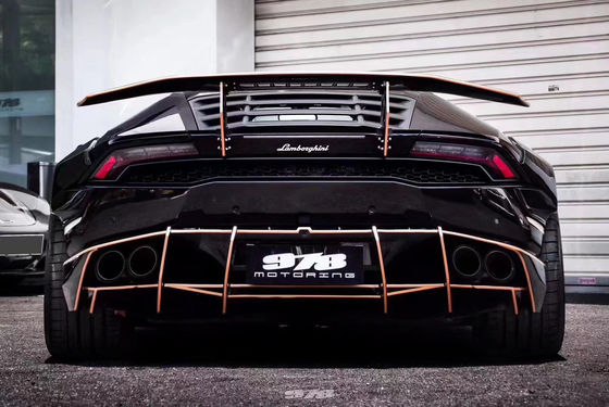 Lamborghini LP580 LP610 कार्बन फाइबर वाइडबॉडी किट LP580 LP610 उन्नत पीडी शैली फ्रंट और रियर बम्पर स्पोइलर वाइडबॉडी के लिए