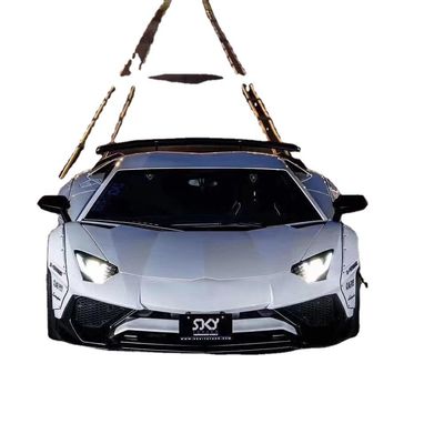 Lamborghini Aventador LP700 कार्बन फाइबर बॉडी किट LP700 अपग्रेड LB शैली साइड स्कर्ट स्पोइलर व्हील आर्क के लिए
