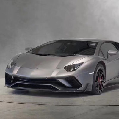 लैम्बोर्गिनी LP740S LP740S अपग्रेड के लिए कार्बन फाइबर बॉडी किट अपग्रेड एमएसवाई स्टाइल फ्रंट फावड़ा डिफ्यूज़र स्पोइलर बॉडी किट