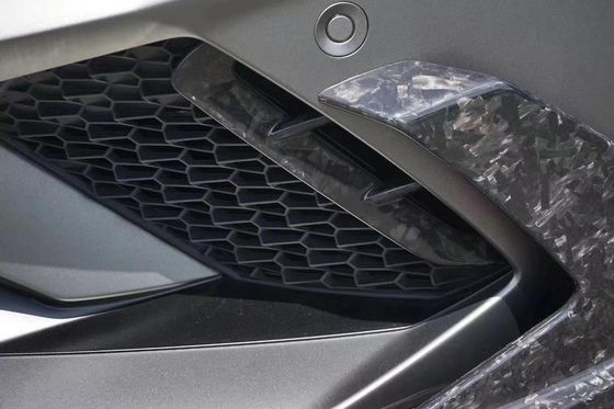 लैम्बोर्गिनी LP740S LP740S अपग्रेड के लिए कार्बन फाइबर बॉडी किट अपग्रेड एमएसवाई स्टाइल फ्रंट फावड़ा डिफ्यूज़र स्पोइलर बॉडी किट