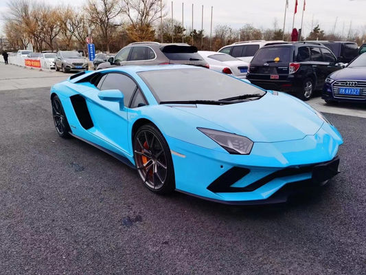 Lamborghini Aventador LP700 कार्बन फाइबर बॉडी किट LP740 स्टाइल फ्रंट और रियर बंपर स्पोइलर के लिए