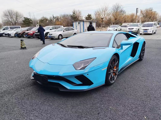 Lamborghini Aventador LP700 कार्बन फाइबर बॉडी किट LP740 स्टाइल फ्रंट और रियर बंपर स्पोइलर के लिए