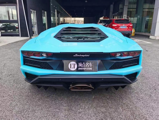 Lamborghini Aventador LP700 कार्बन फाइबर बॉडी किट LP740 स्टाइल फ्रंट और रियर बंपर स्पोइलर के लिए