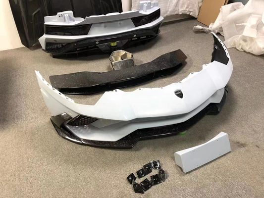 Lamborghini Aventador LP700 कार्बन फाइबर बॉडी किट LP740 स्टाइल फ्रंट और रियर बंपर स्पोइलर के लिए
