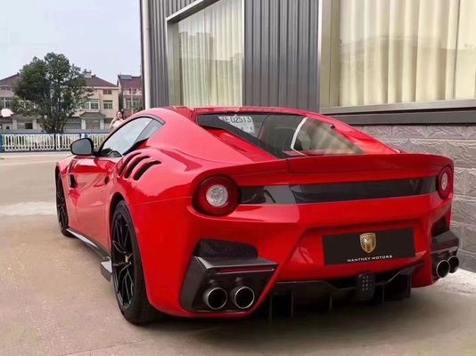 फेरारी F12 बॉडी किट के लिए नया उत्पाद F12 उन्नत TDF शैली फ्रंट और रियर बम्पर