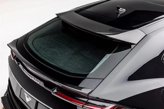 Lamborghini Urus कार्बन फाइबर बॉडी किट के लिए Urus अपग्रेडेड वीओआरएस स्टाइल कार्बन फाइबर फ्रंट लिप डिफ्यूज़र स्पोइलर हुड के साथ वाइड-बॉडी