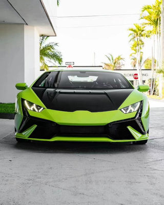 लैम्बोर्गिनी LP580 LP610 EVO कार्बन फाइबर बॉडी किट LP580 LP610 EVO उन्नत TecNIA शैली फ्रंट बंपर बॉडी किट के लिए