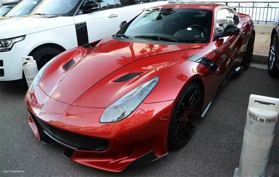 फेरारी F12 कार्बन फाइबर हुड के लिए F12 अपग्रेड TDF स्टाइल कार्बन फाइबर हुड बॉडी किट
