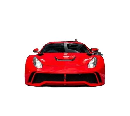 फेरारी F12 कार्बन फाइबर वाइड बॉडी किट के लिए F12 अपग्रेड NOtc एन-लार्गोस शैली रियर बम्पर कार्बन फाइबर वाइड बॉडी किट