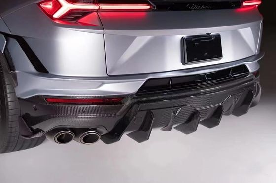 URUS कार्बन बॉडी किट Vors Style कार्बन फाइबर फ्रंट लिप डिफ्यूज़र Spoiler Widebody Kit