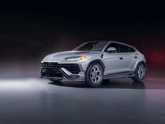 URUS कार्बन बॉडी किट Vors Style कार्बन फाइबर फ्रंट लिप डिफ्यूज़र Spoiler Widebody Kit