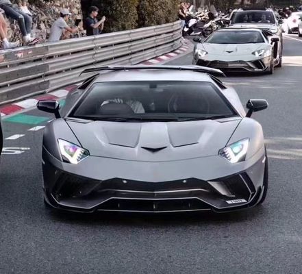 LP700 LP720 लैम्बोर्गिनी बॉडी किट एयर इनटेक कार्बन फाइबर वाइडबॉडी किट हुड इंजन कवर