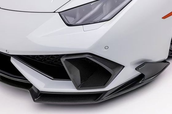 Lamborghini यूनिवर्सल वाइड बॉडी किट LP610 Huracan Evo बॉडी किट फ्रंट लिप एयर इनलेट को बदलें