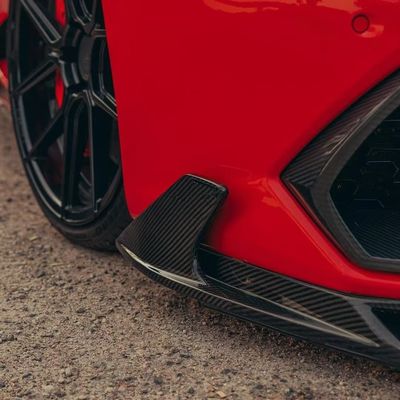 Lamborghini यूनिवर्सल वाइड बॉडी किट LP610 Huracan Evo बॉडी किट फ्रंट लिप एयर इनलेट को बदलें