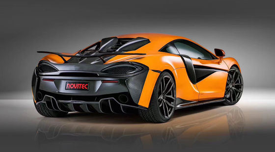 मैकलरेन 540c 570s के लिए 570gt कार्बन फाइबर बॉडी किट 540c 570s 570gt अपग्रेड NOVI स्टाइल फ्रंट लिप डिफ्यूज़र स्पोइलर