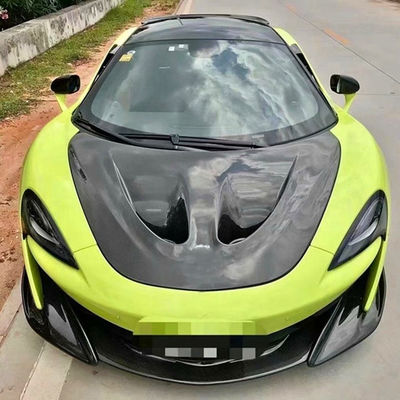 मैकलरेन 570S 540C 650S 600LT के लिए उच्च गुणवत्ता वाले कार्बन फाइबर अपग्रेड पी 1 शैली सूखी कार्बन फाइबर हुड हुड