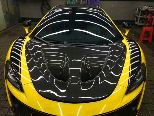 मैकलरेन 570S 540C 650S 600LT के लिए उच्च गुणवत्ता वाले कार्बन फाइबर अपग्रेड पी 1 शैली सूखी कार्बन फाइबर हुड हुड