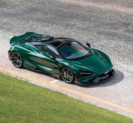 मैकलरेन 720s के लिए बॉडी किट 720S 765LT स्टाइल कार्बन फाइबर फ्रंट और रियर बम्पर स्पोइलर बॉडी किट को अपग्रेड करता है