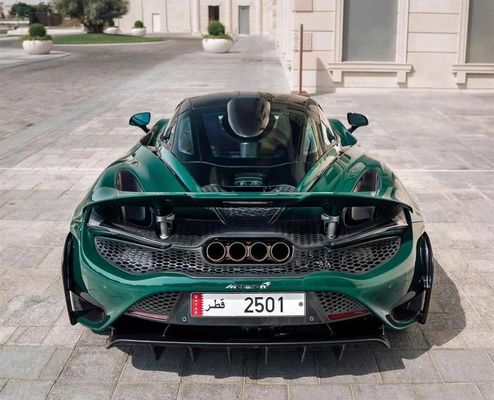 मैकलरेन 720s के लिए बॉडी किट 720S 765LT स्टाइल कार्बन फाइबर फ्रंट और रियर बम्पर स्पोइलर बॉडी किट को अपग्रेड करता है