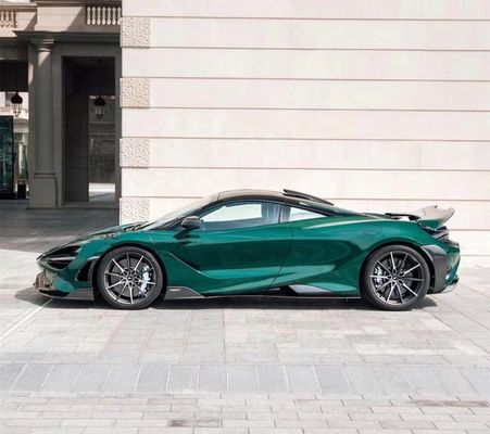 मैकलरेन 720s के लिए बॉडी किट 720S 765LT स्टाइल कार्बन फाइबर फ्रंट और रियर बम्पर स्पोइलर बॉडी किट को अपग्रेड करता है