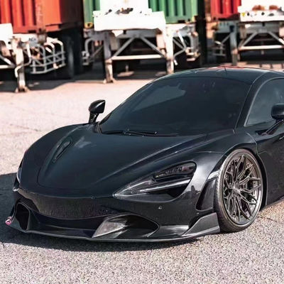 मैकलरेन 720S 720S के लिए उच्च गुणवत्ता वाले कार्बन फाइबर कार्बन फाइबर बॉडी किट कार्बन फाइबर फ्रंट फावड़ा रियर डिफ्यूज़र स्पोइलर फिन