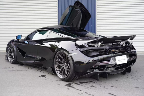 मैकलरेन 720S 720S के लिए उच्च गुणवत्ता वाले कार्बन फाइबर कार्बन फाइबर बॉडी किट कार्बन फाइबर फ्रंट फावड़ा रियर डिफ्यूज़र स्पोइलर फिन