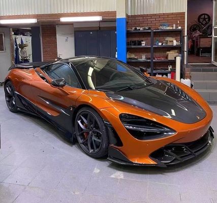 मैकलरेन 720S कार्बन फाइबर हुड के लिए 720S उन्नत शीर्ष शैली कार्बन फाइबर हुड इंजन कवर