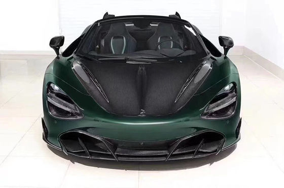 मैकलरेन 720S कार्बन फाइबर हुड के लिए 720S उन्नत शीर्ष शैली कार्बन फाइबर हुड इंजन कवर
