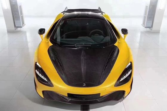 मैकलरेन 720S कार्बन फाइबर हुड के लिए 720S उन्नत शीर्ष शैली कार्बन फाइबर हुड इंजन कवर