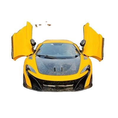 कार फ्रंट बंपर कार्बन पार्ट्स के लिए मैकलरेन Mp4 12C 625c 650S अपग्रेड करने के लिए 675LT शैली बॉडी किट