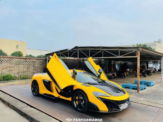 कार फ्रंट बंपर कार्बन पार्ट्स के लिए मैकलरेन Mp4 12C 625c 650S अपग्रेड करने के लिए 675LT शैली बॉडी किट