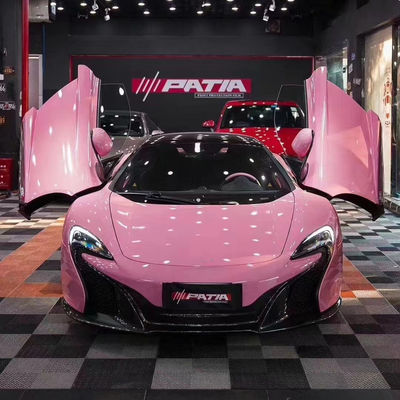मैकलेरन के लिए MP4-12C बॉडी किट MP4-12C 650S शैली के फ्रंट और रियर बम्पर स्पोइलर हुड हेडलाइट्स को अपग्रेड करता है