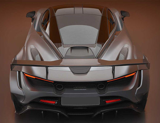 मैकलरेन 720s के लिए सूखी कार्बन फाइबर कार्बन फाइबर स्पोइलर 720s उन्नत पीडी शैली कार्बन फाइबर स्पोइलर विंग