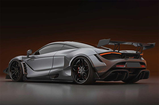 मैकलरेन 720s के लिए सूखी कार्बन फाइबर कार्बन फाइबर स्पोइलर 720s उन्नत पीडी शैली कार्बन फाइबर स्पोइलर विंग