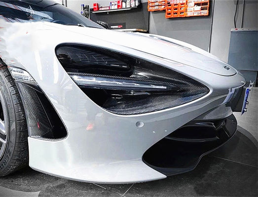 40mm कार्बन फाइबर हेडलाइट गार्ड 720S कार्बन फाइबर OEM हेडलाइट गार्ड