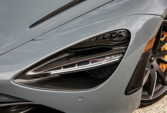 40mm कार्बन फाइबर हेडलाइट गार्ड 720S कार्बन फाइबर OEM हेडलाइट गार्ड