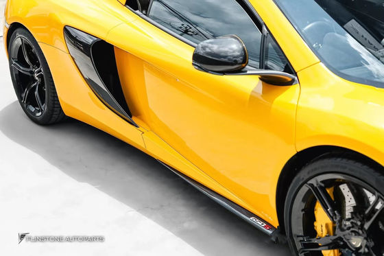 625C 650S कार्बन फाइबर साइड स्कर्ट 2011 - 2014 650s जीटी3 बॉडी किट
